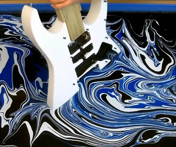 guitarra mergulho hidrografico wtp